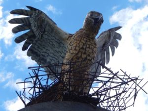 Red-tailed Hawk Sculpture