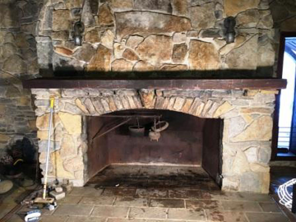 Mambourg Lodge Fireplace